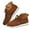 Brown, variant on Mostsola Sneakers for Women Dressy Braided Breathable Walking Shoes Lace up Non-Slip Flats