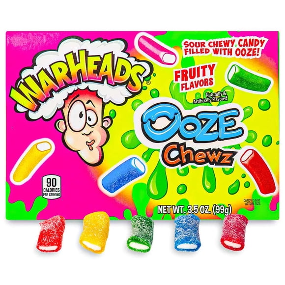 Warheads Oze Chewz Theatre Box-3.5oz Caisse de 12