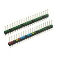 thumbnail image 5 of AOOOWER 2Pcs Male Pin Headers Set 20PIn Single Row Straight Pins with 2.54mm Spacing Colored Coding For Electronics, 5 of 7