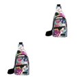 thumbnail image 4 of Qarigey Riñonera con tejido resistente y duradero para un estilo de vida activo Bolso bandolera para mujer Asross Body Bag Jungle Block Bloque de la jungla 2piezas, 4 of 6