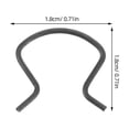 thumbnail image 2 of OULII 20 Pcs Rc Car Shell Clips Metal Window Crank Handle Clip Universal Fit Secure Hold For Automobile Maintenance, 2 of 8