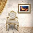 thumbnail image 3 of Gabriel, Barathieu 24x17 Gold Ornate Wood Framed with Double Matting Museum Art Print Titled - Hot Landscape, 3 of 4