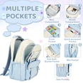 thumbnail image 4 of DAKIMOE Kids Backpack, Large Capacity School Bookbag for 15.6 Inch Laptop, Water-Resistant Cute Girl Backpacks for Teen adults, Lightweight Travel Daypack for Middle School College, 4 of 9