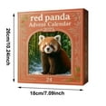 thumbnail image 3 of 24 Days Red Panda Christmas Advent Calendar 2024 Countdown with Acrylic Figures for Kids & Adults, Festive Birthday Surprise Box, 3 of 6