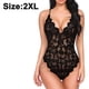 thumbnail image 1 of Lencería de una pieza para mujer, body de encaje sexy con escote en V profundo, lencería sexy con estampado de honda en forma de U, lencería sexy, 1 of 8