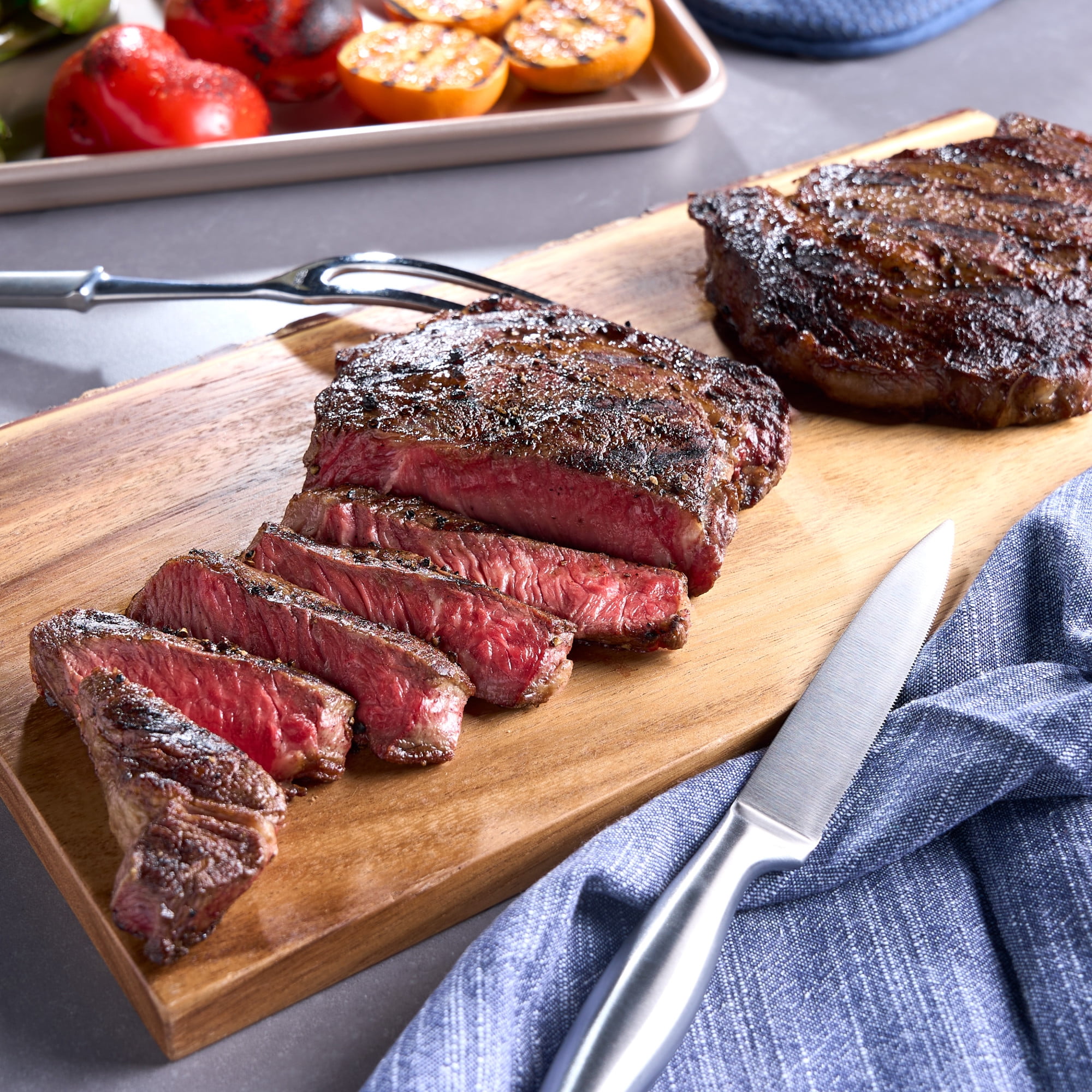 Ribeye Steak, Choice Angus Beef, 2 Per Tray, 1.50 - 2.65 lb