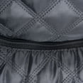 thumbnail image 4 of Contemporary Home Living 22" Black Border Small Oval Quilted Cushion, 4 of 10