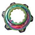 thumbnail image 4 of 4x Adaptador de Bloqueo Central de Freno de Disco de Bicicleta a Junta de Conversión Del Rotor de Freno de Instación de 6 Pernos, Cubo de Bloqueo Sunnimix Adaptador de candado central para bicicletas, 4 of 8