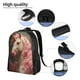 thumbnail image 5 of Disketp Haired White Horse Mochila Unisex de Apertura Lateral Completa, Mochila para Laptop para Escuela, Trabajo y Viajes, 5 of 8