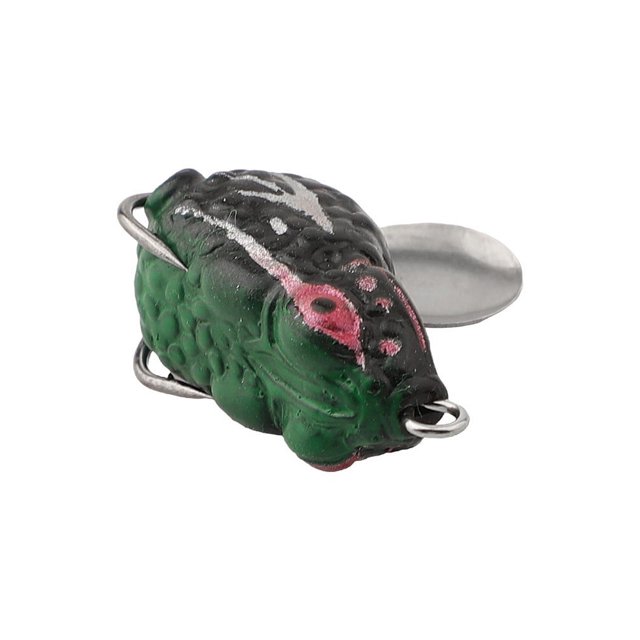 Lefu 3cm/4.3g Soft Jumping Frog Lure With Dual Hooks Snakehead Handy Fishing Machine