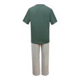 thumbnail image 4 of Set Pijama George Talla CH Manga Corta Bolsillo en Pecho Verde 2 Piezas, 4 of 4