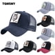 thumbnail image 2 of TQMSMY Summer Unisex Hip Hop Embroidered Animal Men Baseball Caps Women Breathable Mesh Snapback Hats Men's Trucker Hats Cap Gao Jinjia LED, 2 of 2