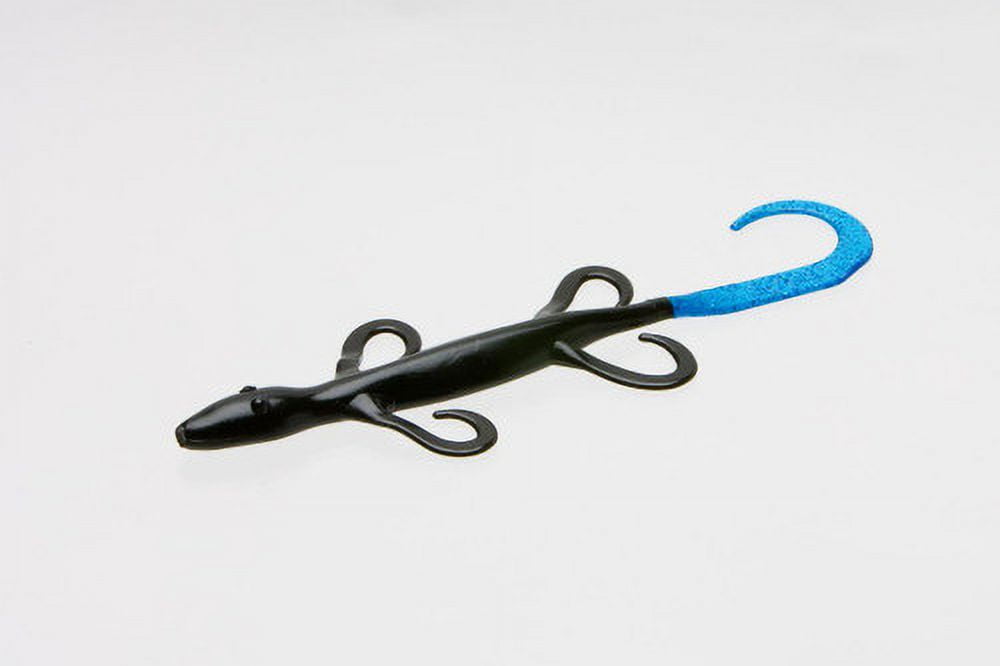 (2 pack) Zoom Lizard 6" Fishing Lures for Bass, Trout & Panfish, 9-Count