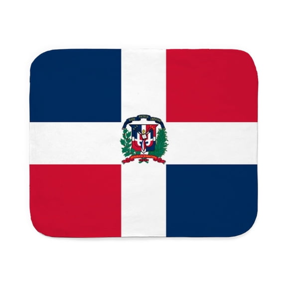 CafePress - Dominican Republic Flag Sherpa Fleece Throw Blanke - Sherpa Fleece Throw Blanket 60" x 50"