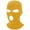 Yellow, variant on 3 Holes Ski Mask Full Face Cover Outdoor Balaclava Winter Knitted Neck Gaiter for Halloween Sports Cycling