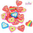 thumbnail image 3 of Papelería Funeta para el día de San Valentín, paquete de 30 con lápices y gomas de borrar, 3 of 7