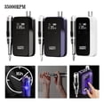 thumbnail image 3 of 35000RPM Portable Rechargeable Electric Nail Drill Manicure Machine, Nail Art Salon Equipment For Acrylic Gel Polish Nail Grinder ,Lightweight and Portable, 3 of 5