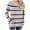 Pink A, variant on Ashirexll Long Sleeve Shirts for Winter Tops for Fashion Printed V-Neck Casual Loose Fitting Comfortable T-Shirt Top