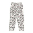 thumbnail image 5 of Balery Cute Baseball print Women's Pajama Pants,Ultra Lightweight Pjs,Lounge Pant-X-Large, 5 of 9