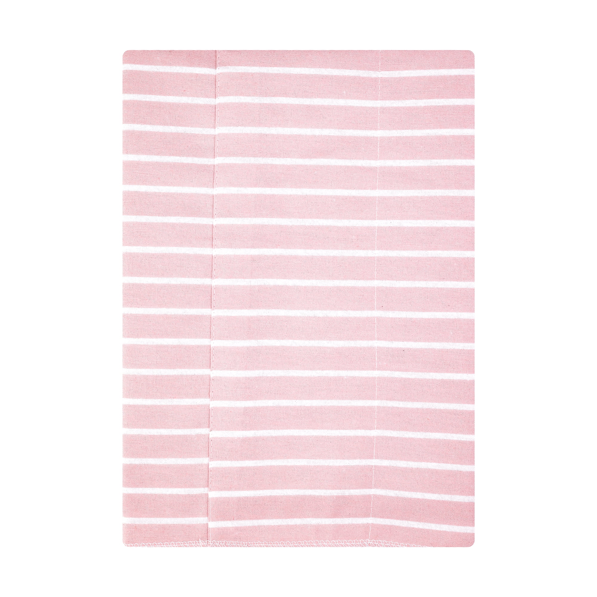 Hudson Baby Girl Cotton Polyester Flannel Burp Cloths 4-Pack, Loves Me Deerly, One Size