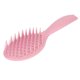thumbnail image 2 of Peine De Dientes Anchos, Alivia La Presión De La Cabeza, Peine Suave Para Masaje De Dientes, Diseño Hueco Para El Hogar Para Barbería ZAQW Rosa, 2 of 8