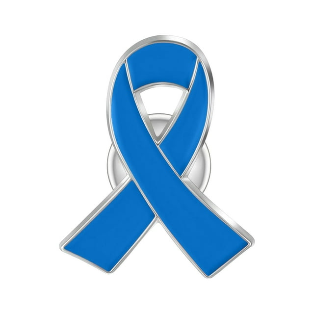 Elegant Ribbon Heart Shaped Lapel Pin for Clothing Bags and More – Cancer Awareness Fashion Accessory