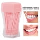 thumbnail image 5 of Palillo de dientes ANGGREK de grado Alimenticio PP 200 piezas Diseño de doble Cabeza, 5 of 8
