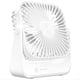 thumbnail image 1 of Ventilador de Escritorio de 4 Velocidades, Flujo de Aire, Portátil, Pequeño, Recargable, Silencioso, Personal, Mini Ventilador para Casa y Oficina, Color ., 1 of 5