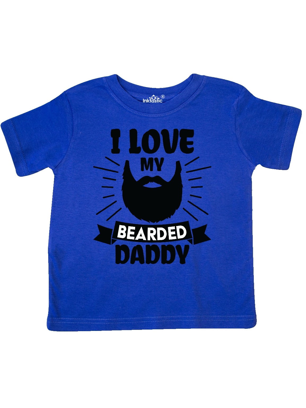 Download INKtastic - I Love My Bearded Daddy with Beard Silhouette ...