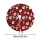 thumbnail image 3 of Falda para árbol de Navidad | Decoración festiva para fiestas | Mantel de tela para la base del árbol | Mantel multiusos y adorno para pared, 3 of 5