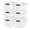 Clear, variant on IRIS 32 Qt Plastic Stackable Storage Bin with Lid, Clear, Storage Organizer, 6Pk