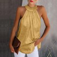 thumbnail image 2 of ChaoHeng Women Tank Tops Clearance 1.00 Crewneck Sleeveless Dress Women Summer Solid Sequined Sleeveless Casual Tunic Top Tank Shirt Vest, 2 of 4