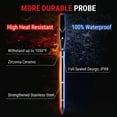 thumbnail image 2 of ThermoPro Termómetro Inalámbrico para Carne TempSpike XR de 2000 Pies con 2 Sondas Ultrafinas, Termómetro Digital Inteligente para Asador, Ahumador, BBQ y Parrilla., 2 of 9