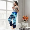thumbnail image 6 of Picia Halloween Trick Or Treat Womens Soft Woven Cotton Elastic Waistband Sleep Pajama Pant Lounge Sleep Pant With Pockets And Drawstring-Medium, 6 of 9