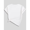 thumbnail image 2 of Women'S Stylish And Versatile Casual T-Shirt with a Round Neck Featuring Western Cowboy Letter Graphics for St. Patrick'S Day. Tee For Adult, Men, Women, Teen, Teenager, Adolescent, Youth., 2 of 5
