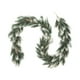 thumbnail image 2 of Guirnalda navideña Guirnaldas navideñas Decoración navideña rústica Planta artificial para Verde flocado, 2 of 9