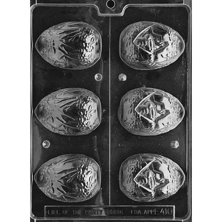

Candyland Crafts PEEKING DUCK EGG Chocolate Candy Soap Mold Combo | Food Safe Plastic Durable and Reusable Chocolate Making Mold - E410 - (4 Pack)