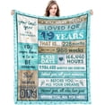 thumbnail image 1 of LHSHID 19 Years Old Girl Boys Birthday Creative Blanket Gift 40x50in, 1 of 7