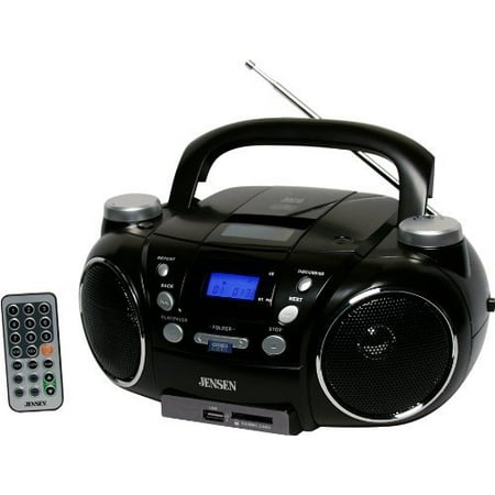 Jensen Cd 750 Portable Am Fm Stereo Cd Player With Mp3 Encoder Player