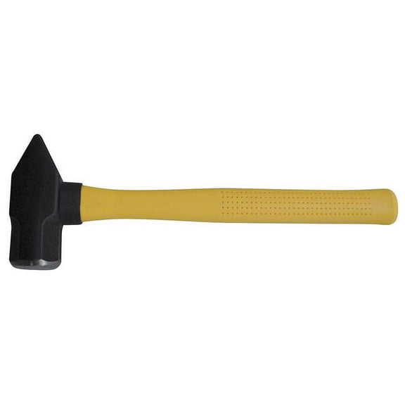 1Pack Westward 6DWL8 Cross Pein Hammer, 2 lb, 14-1/2, Fiberglass