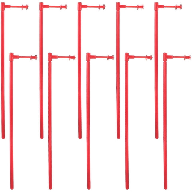 10 Sets of Windmill Replacement Rods Parts Pinwheel Rods Parts DIY Windmill Making Rods