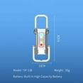 thumbnail image 3 of Lámpara De Bolsillo Clip Linterna, Luz Led, Portátil, Ajustable, Metal, Para Camping, Para Emergencia, Resistente, Usb Recargable, Para Viaje,Wsvlmg, 3 of 9