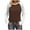 Brown, variant on Long Sleeve Shirts for Women Color Block Raglan Tops Casual Crewneck Basic Tees Spring Fall Fashion Clothes