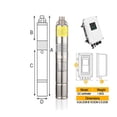 thumbnail image 3 of 80m Head Dc Solar Borehole Pumps For Irrigation Deep Solar Helical Deep Well Pump With Screw 24V Solar Water Pump ,High Efficiency, 3 of 7