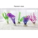 thumbnail image 4 of Tanque de peces pequeños de vidrio transparente, tanque de peces de colores colgantes de hierro, tanque de peces betta, tanque de luna + 12 jaula + material decorativo: hierro + vidrio, estante:, 4 of 8