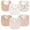 Multicolor, variant on 6-Pack Muslin Baby Bibs for Boys & Girls, Soft Cotton Absorbent Bandana Drool Bibs for Drooling & Teething
