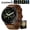 Black w/ Slate + Leather 45mm, variant on Garmin 010-03014-02 Venu 4, 45 mm Health & Fitness GPS Smartwatch, Silver with Citron Silicone Band Bundle with Deco Essentials Exclusive 26 Month CPS Enhanced Protection Pack