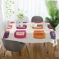 thumbnail image 3 of Yayeee Tablecloths 54" x 54" Rectangle Wrinkle Resistant Party Table Cover, Jam Jars, 3 of 8