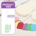 thumbnail image 2 of Uxcell Price Tags, Blank Paper Hang Tag Writable Label with String Attached for Gift Pricing Jewelry Clothing Light Green, 2 of 7