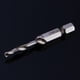 thumbnail image 1 of Broca Helicoidal Recubierta De Titanio HSS De 1/4\", Broca Cónica De Rosca M4, Resistente Para Aluminio Y Metal Blando YLSHRF Hex Handle Tap Drill Bits, 1 of 3